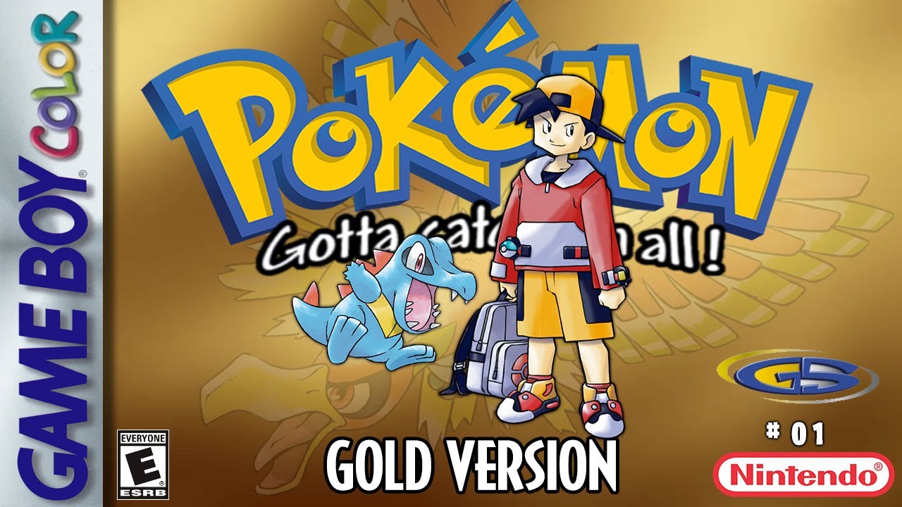 Прохождение POKEMON GOLD | Часть 1: Выбор стартового персонажа (ПОЛНАЯ ИГРА)