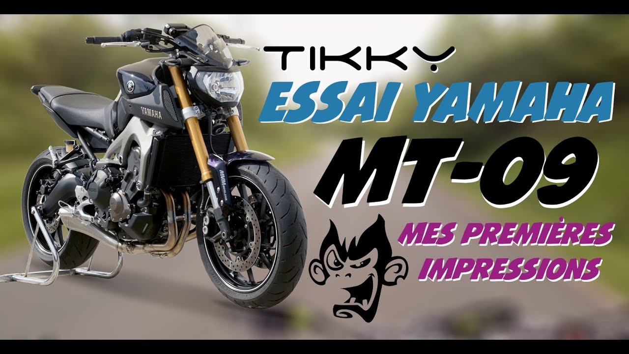 Essai Yamaha MT-09 2016 (full 115 ch)