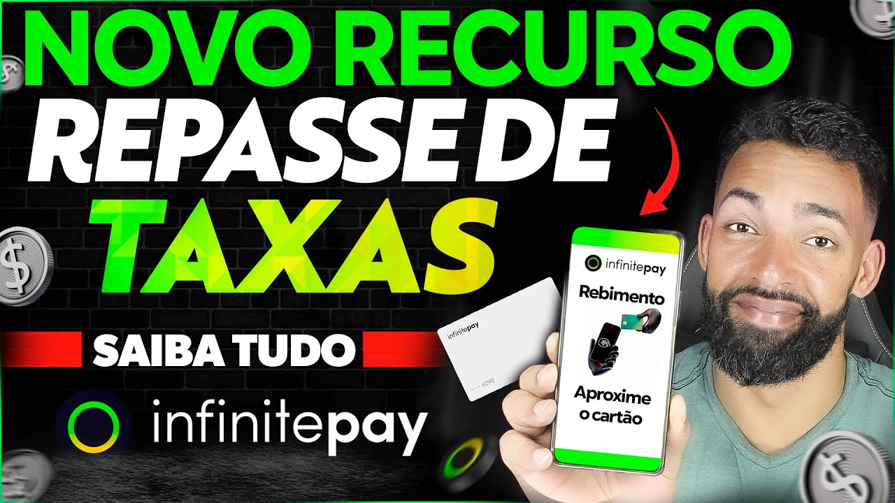 NOVO RECURSO - SAIBA COMO REPASSAR AS TAXAS DO INFINITE TAP PARA SEU CLIENTE #infinitepay
