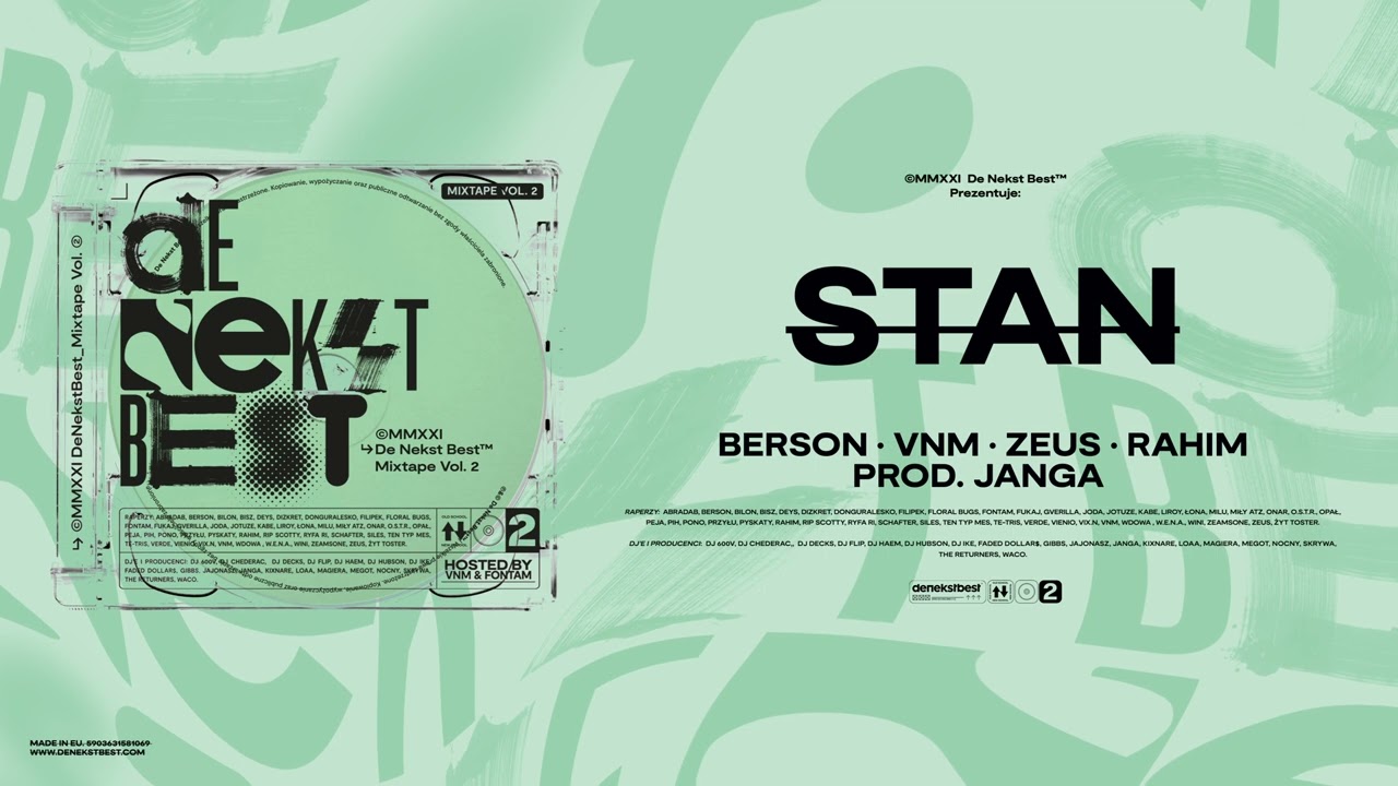 Berson, VNM, Zeus, Rahim - STAN (prod. JangaBeatz)