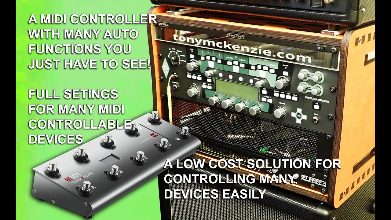 MeloAudio MIDI Commander | Inside Out Review | For Kemper, Jam Up, Axe-Fx, Atomic, Bias FX and more