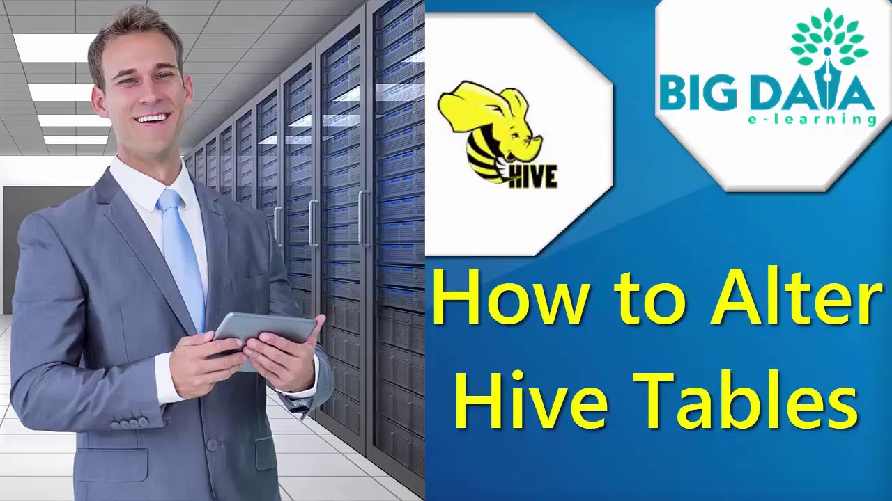 How To Alter Hive Tables : ALTER Statement