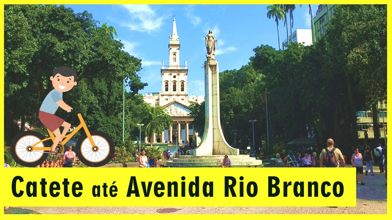 Andando Comigo do Largo do Machado até a Avenida Rio Branco no obelisco da antiga Avenida Central