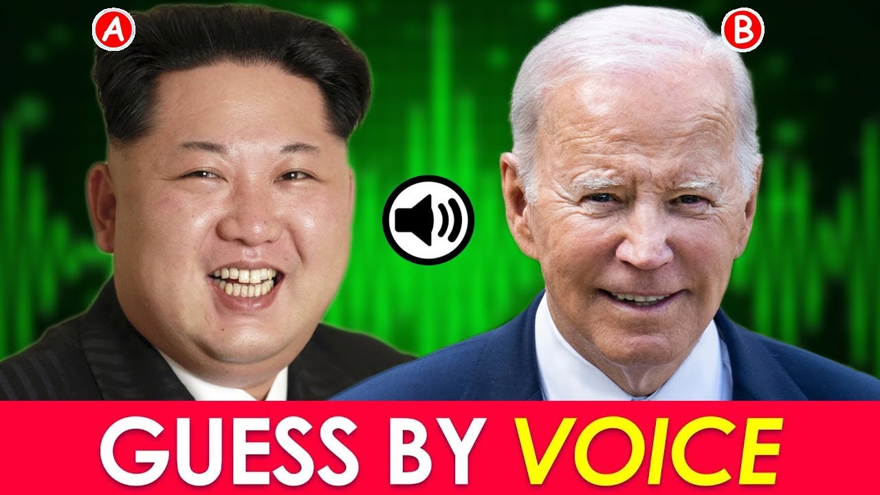 Guess the WORLD LEADER By His Voice