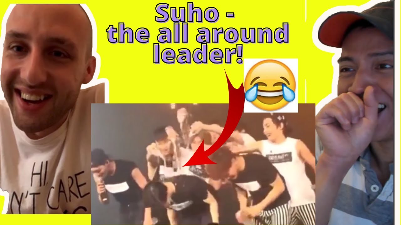 Сухо из EXO — лучший лидер | Смешные моменты EXO | Видеореакция