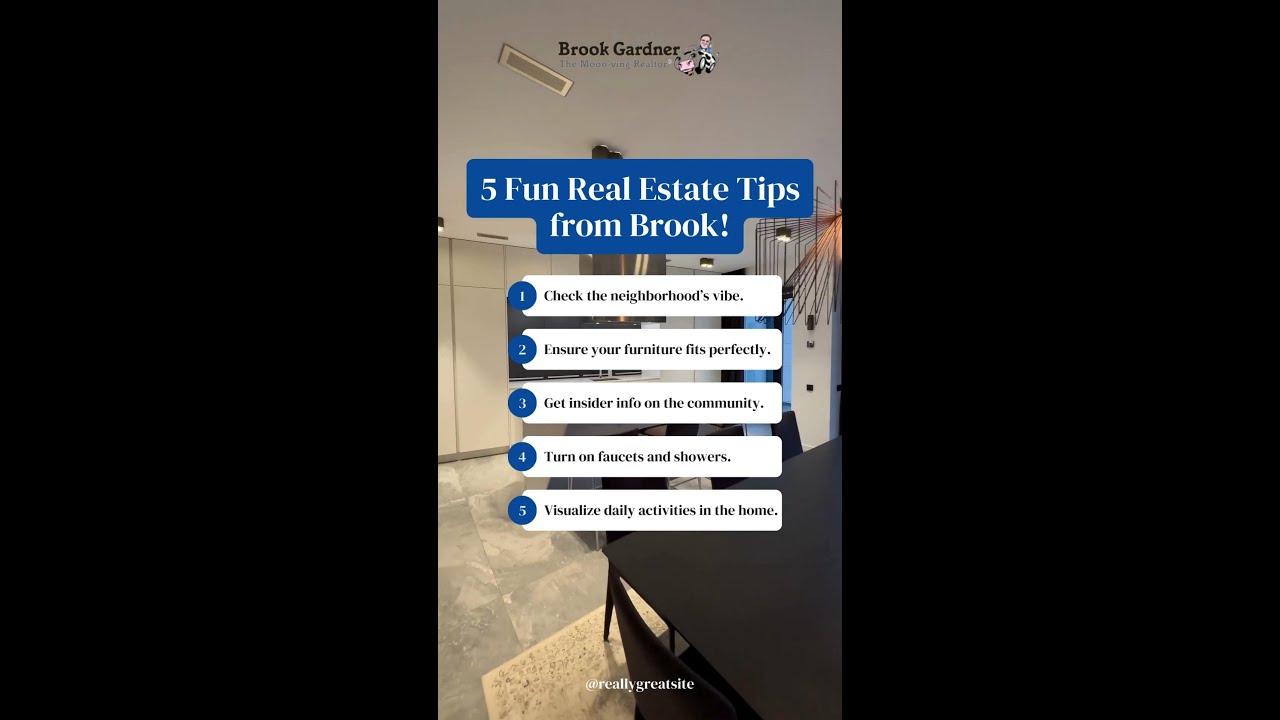 5 Fun Real Estate Tips!