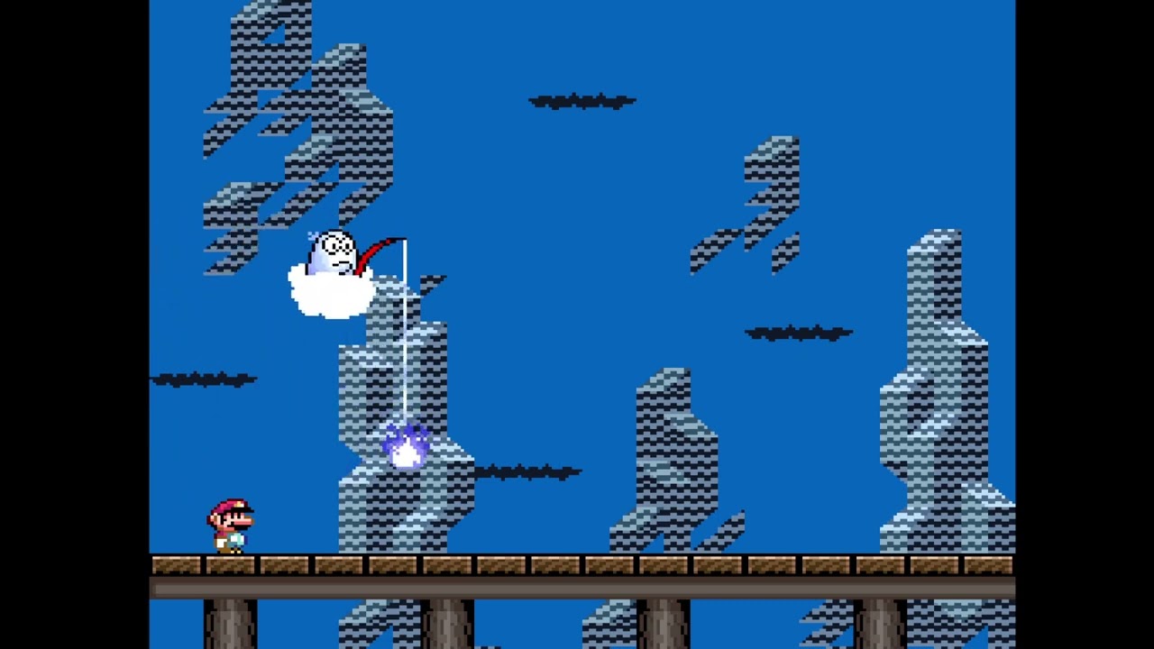 Wind scene with dkc2 samples... according to smw