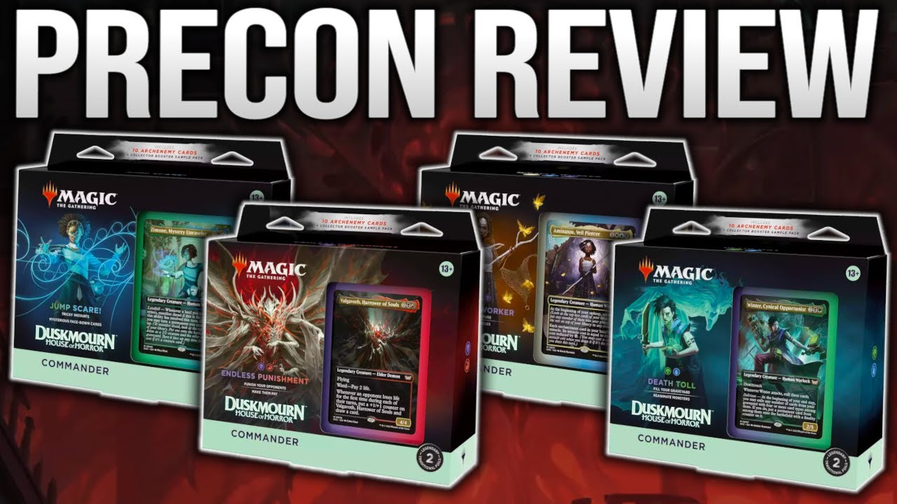 Duskmourn Precons: Worst to Best