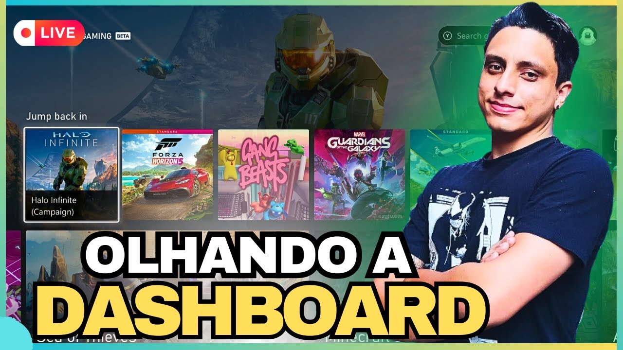 LIVE DE DASH DIRETO do XBOX SERIES X