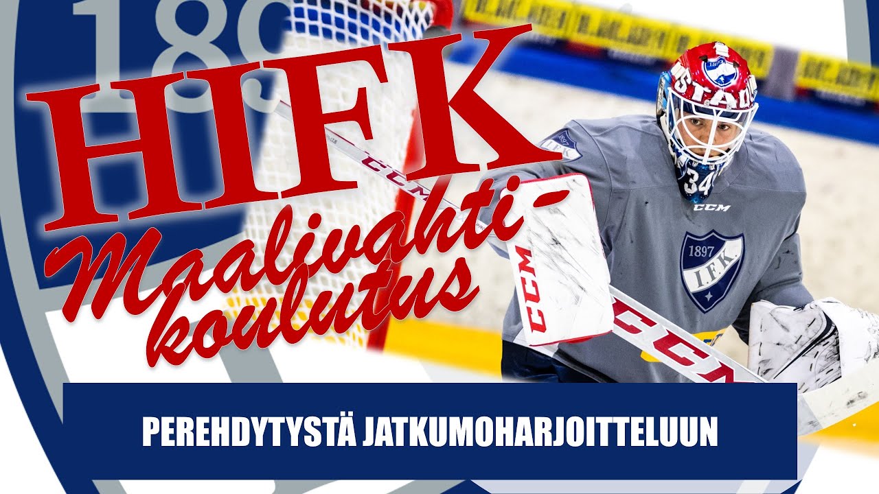 Perehdytystä jatkumoharjoitteluun | HIFK-maalivahtikoulutus
