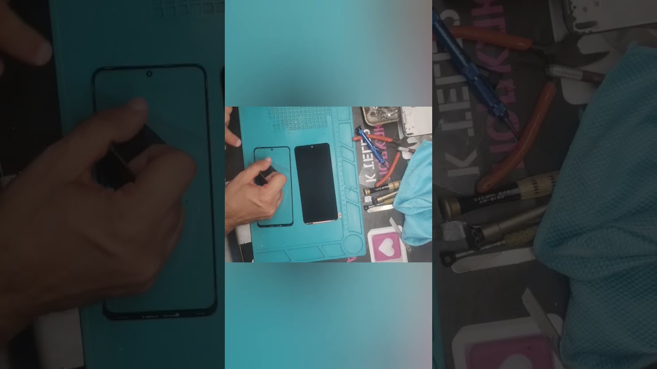 Замена стекла Redmi Note 12 /Glass replacement Redmi Note 12