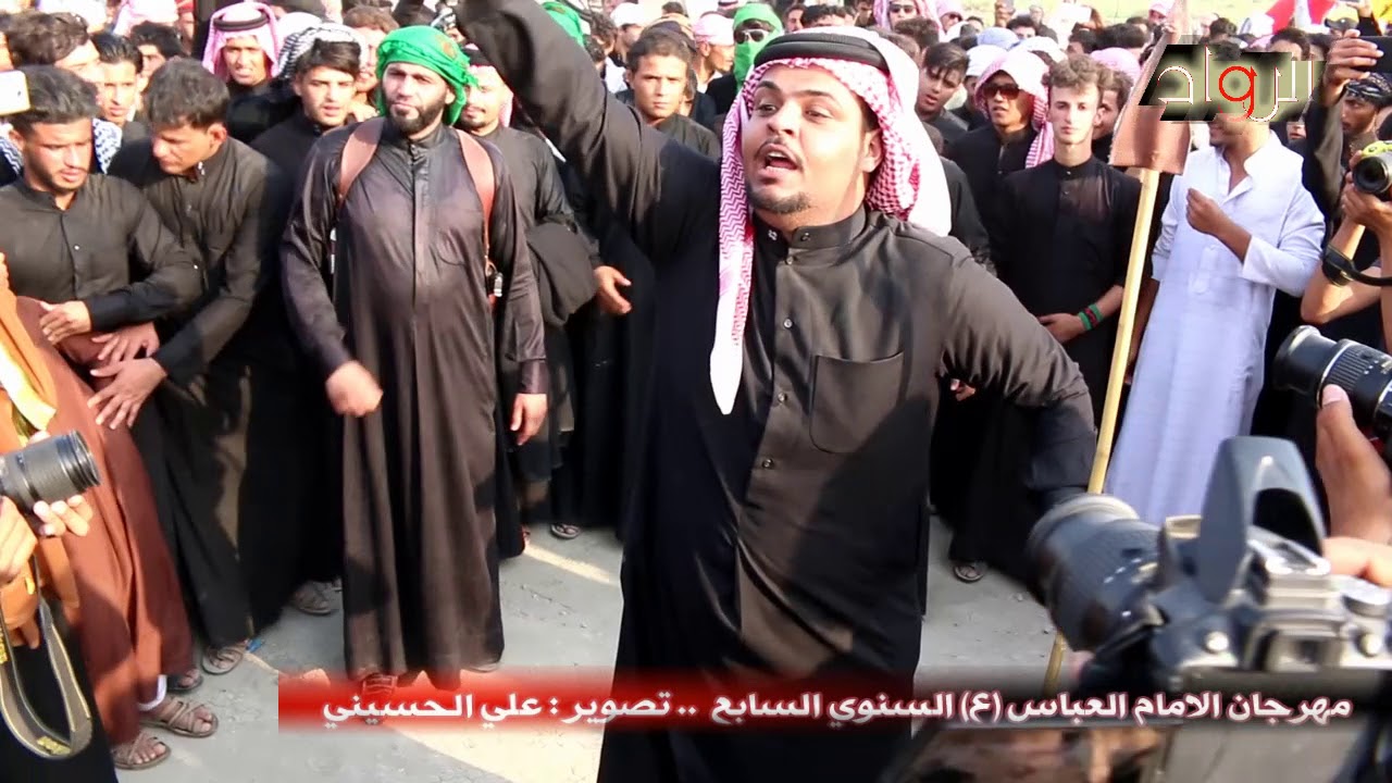 اضخم ميدان في العراق اقوى هوسة بـ حق العباس شاهد فايز البدري جن جنونه في اكبر ميدان  الامام العباس ع