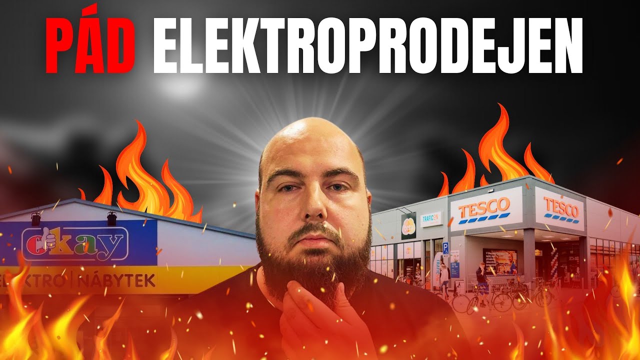 Pád elektroprodejen: Co zabilo Okay, Tesco a spol.?