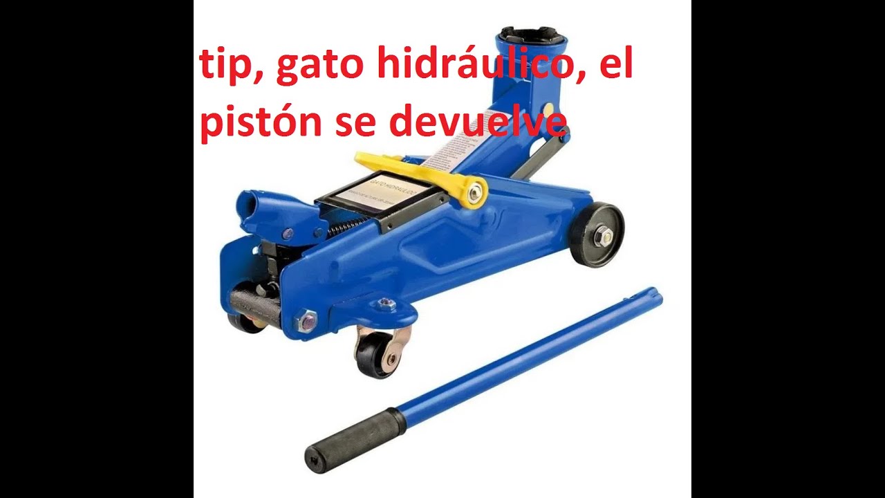 tip, el pistón se devuelve. gato hidráulico.  hydraulic jack repair: common problems and solutions