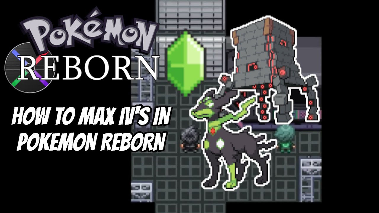 HOW MAX A POKEMONS IV'S IN POKEMON REBORN | 10% ZYGARDE QUEST