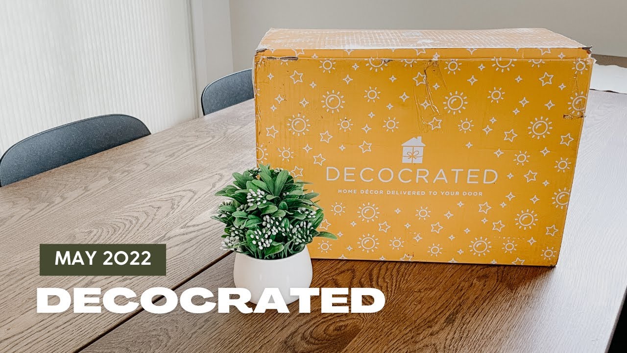 Decocrated Unboxing Summer 2022: Home Decor Subscription Box