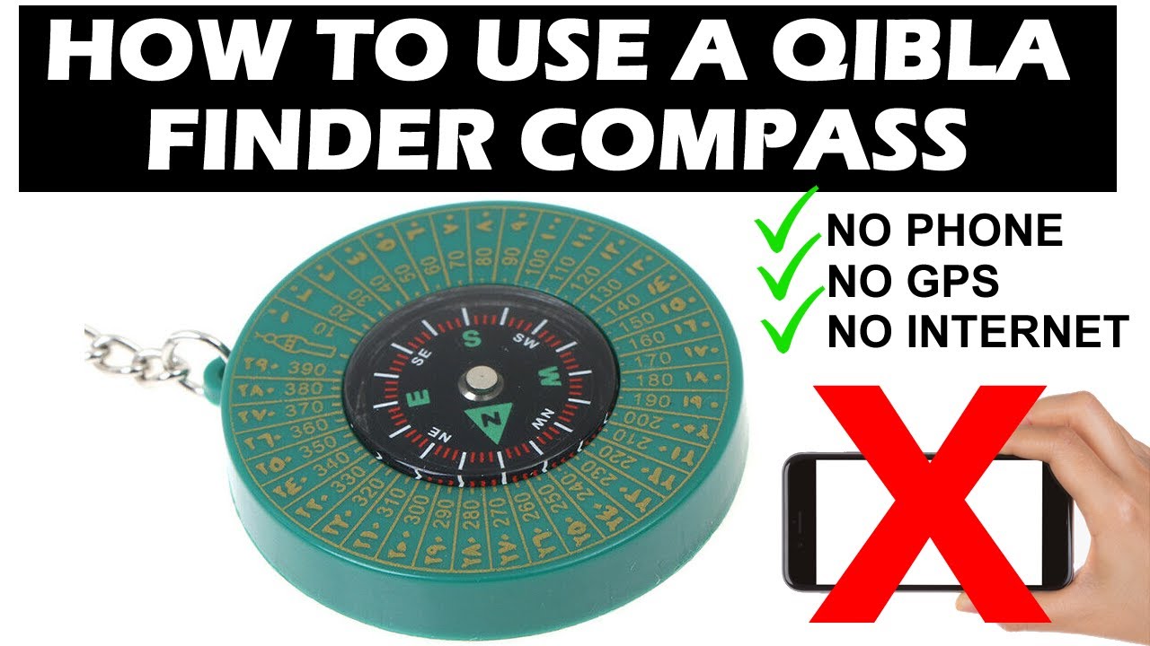 Qibla Direction Finder Compass | How To Use | Prayer Direction | Travelling