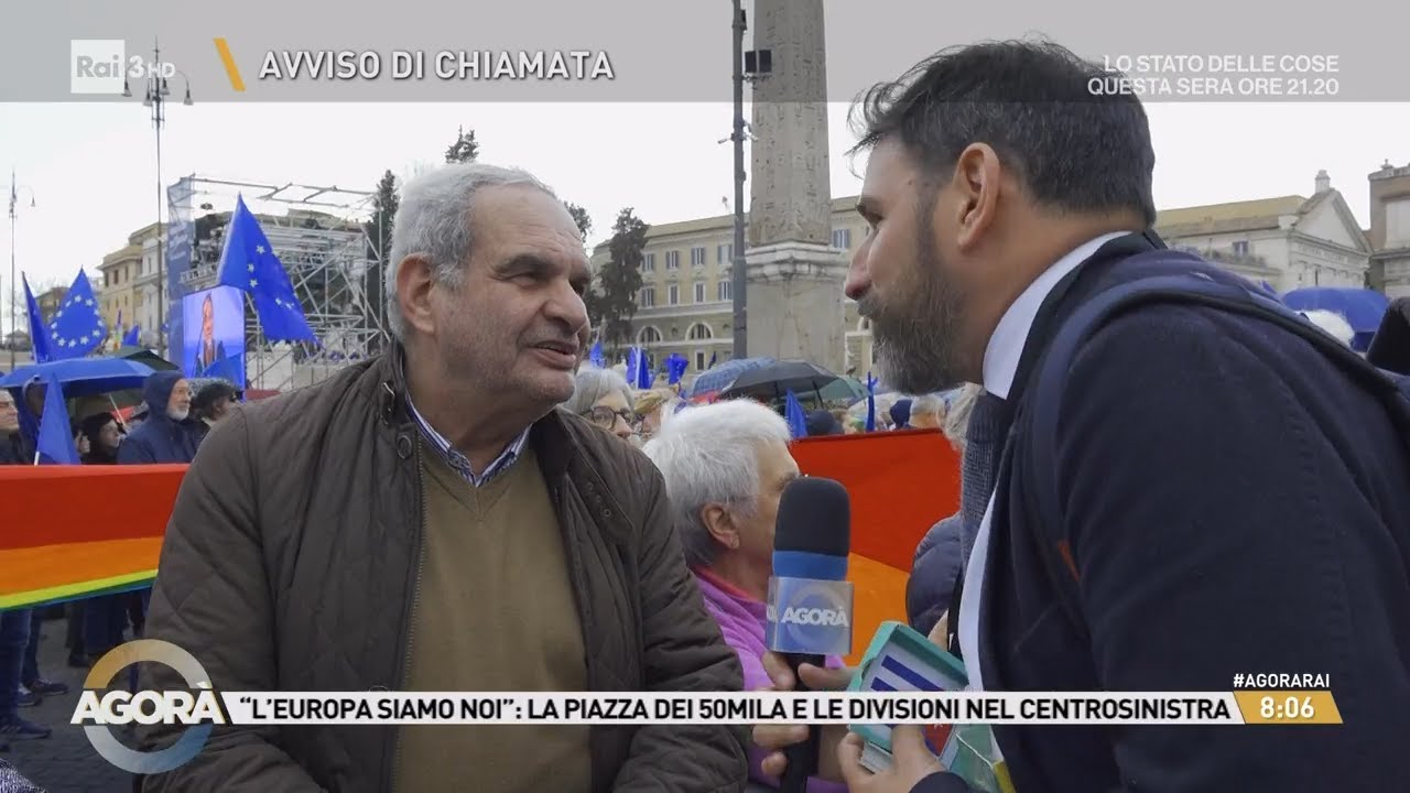 L'Europa siamo noi - Agorà 17/03/2025