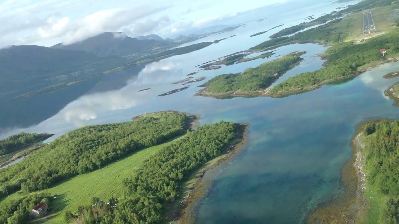 Widerøe Norge minutt for minutt. Flyvning Sandnessjøen Brønnøysund