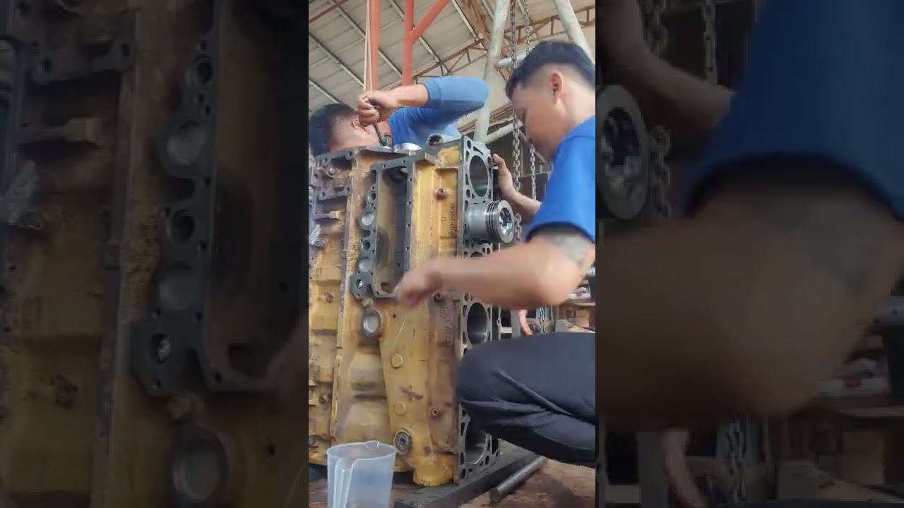 caterpillar 3116 engine assemble