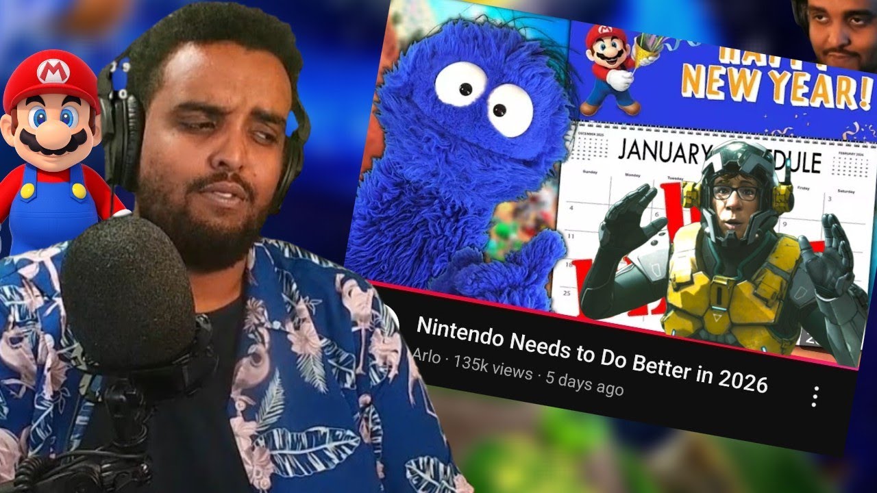 Arlo Dares To Criticise Nintendo (Hell has frozen over)