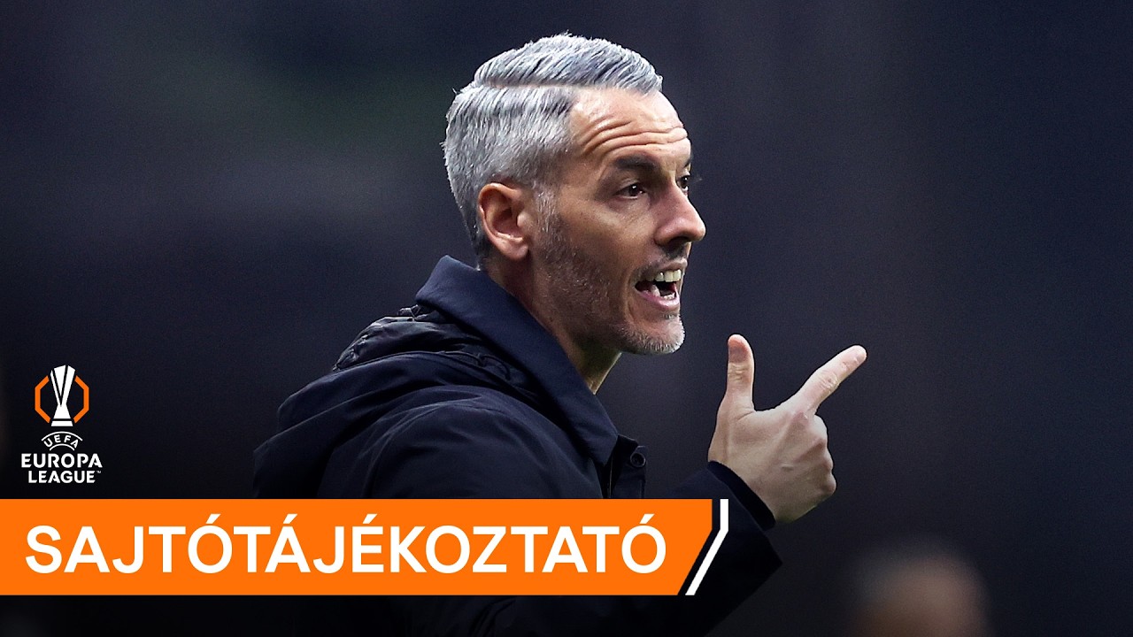 Ferencvárosi TC–SC Braga | Európa-liga | A Braga mérkőzés előtti SAJTÓTÁJÉKOZTATÓJA🎙️