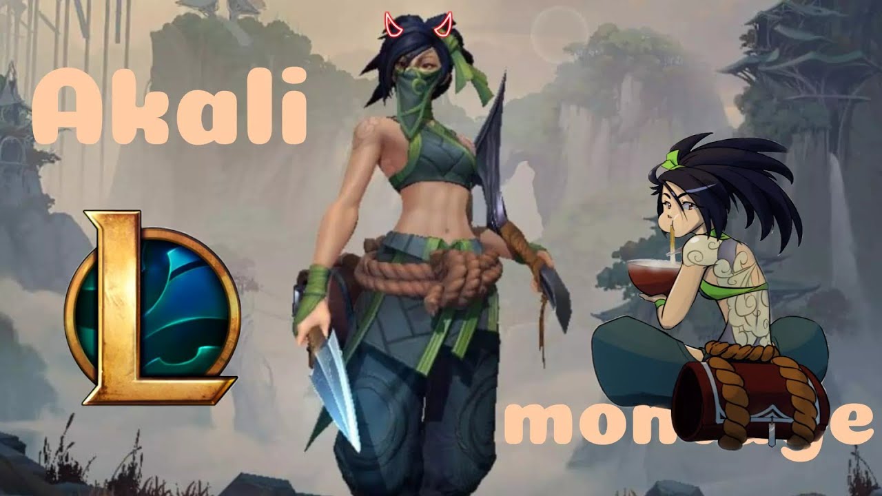 LOL WR - AKALI MONTAGE 15 Kills