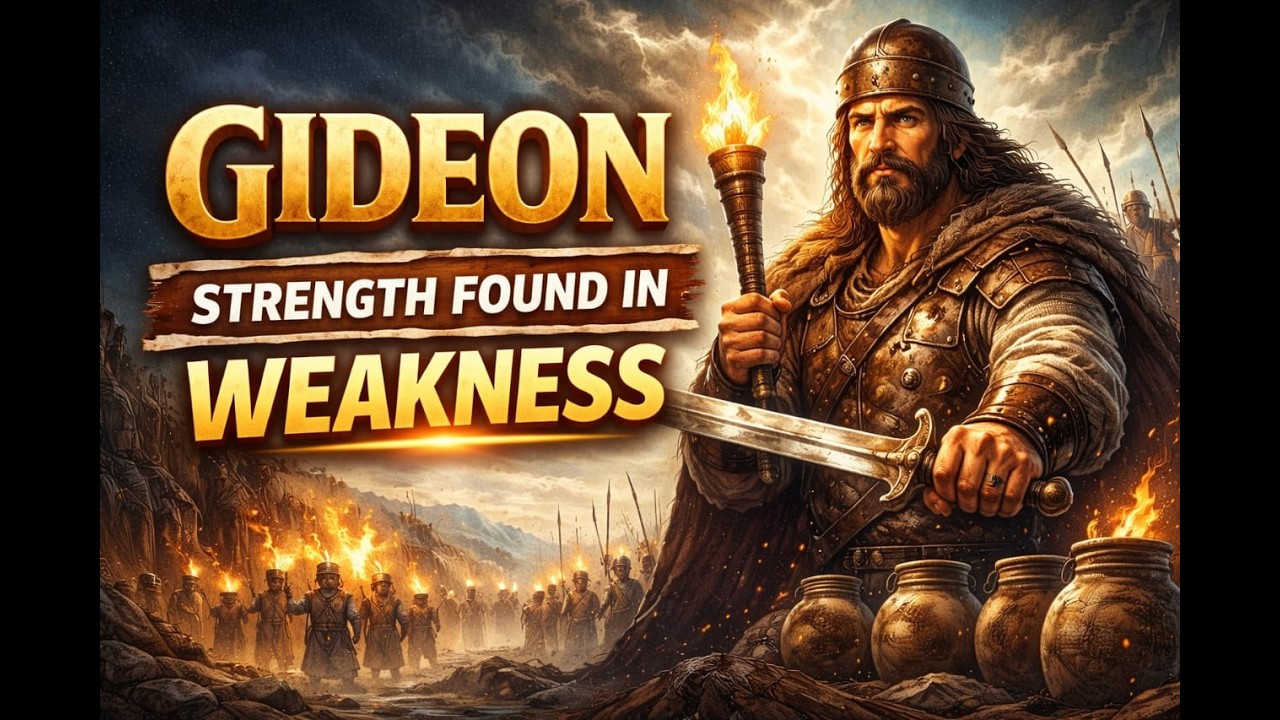 Gideon - Strength Found in Weakness. 