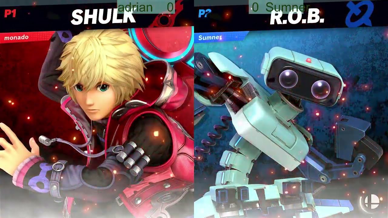 Smash Ultimate: Adrian vs. Sumner (R.O.B., Incineroar)