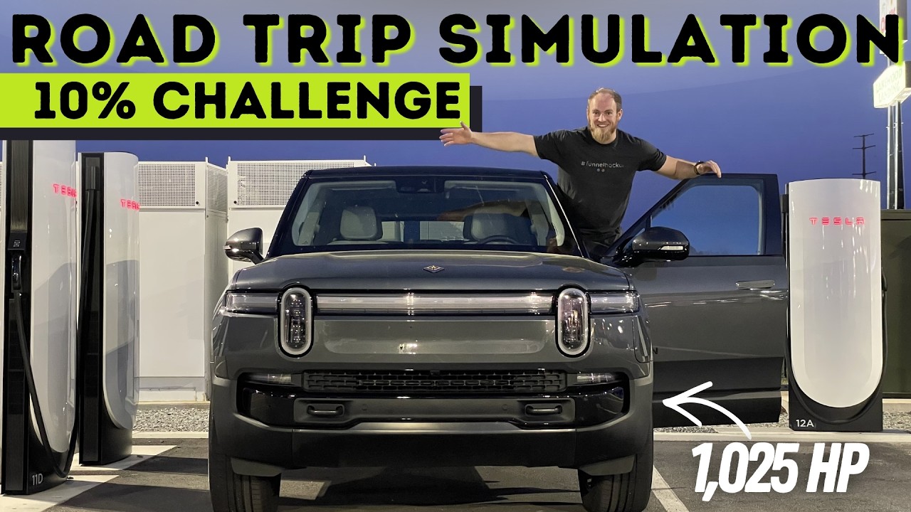 Запас хода квадроцикла Rivian R1S Gen 2 в дальних поездках! Самая мощная версия по сравнению с эк...