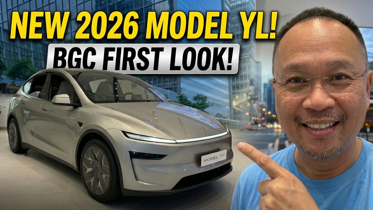 Znalazłem Teslę Model YL na Filipinach (jesienią trafi do USA)