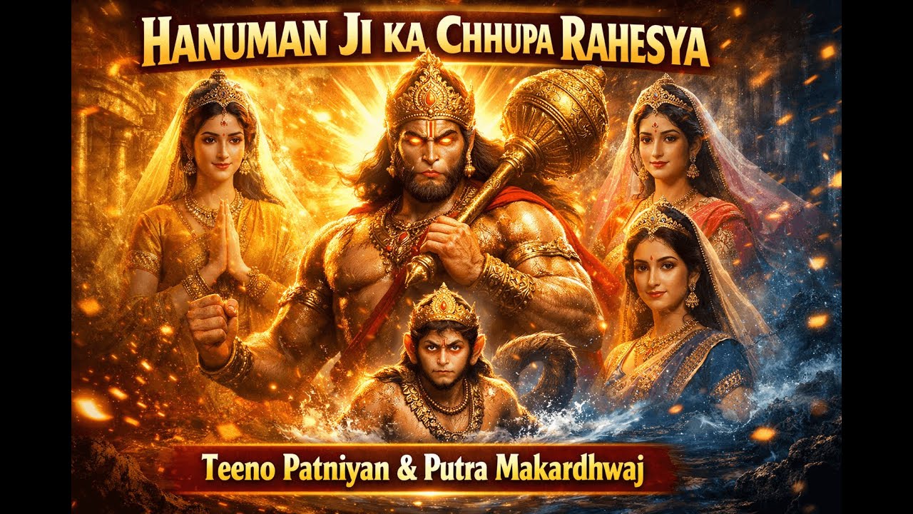 कौन हैं हनुमान जी की पत्नी? हनुमान जी के विवाह का रहस्य क्या है #jaishreeram #hanumanji #bajrangbali