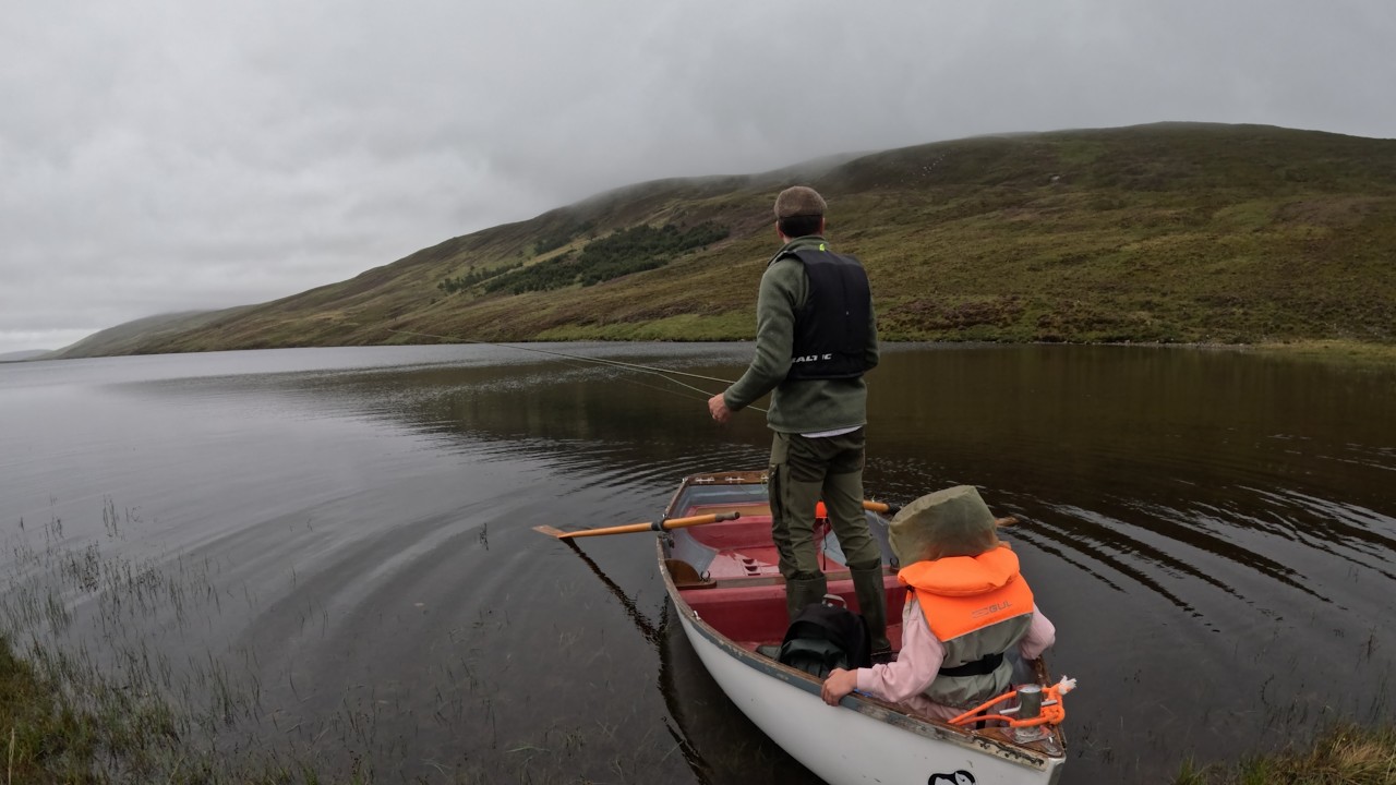 Catching Dinner: Kids Fly Fishing in the Scottish Wilderness