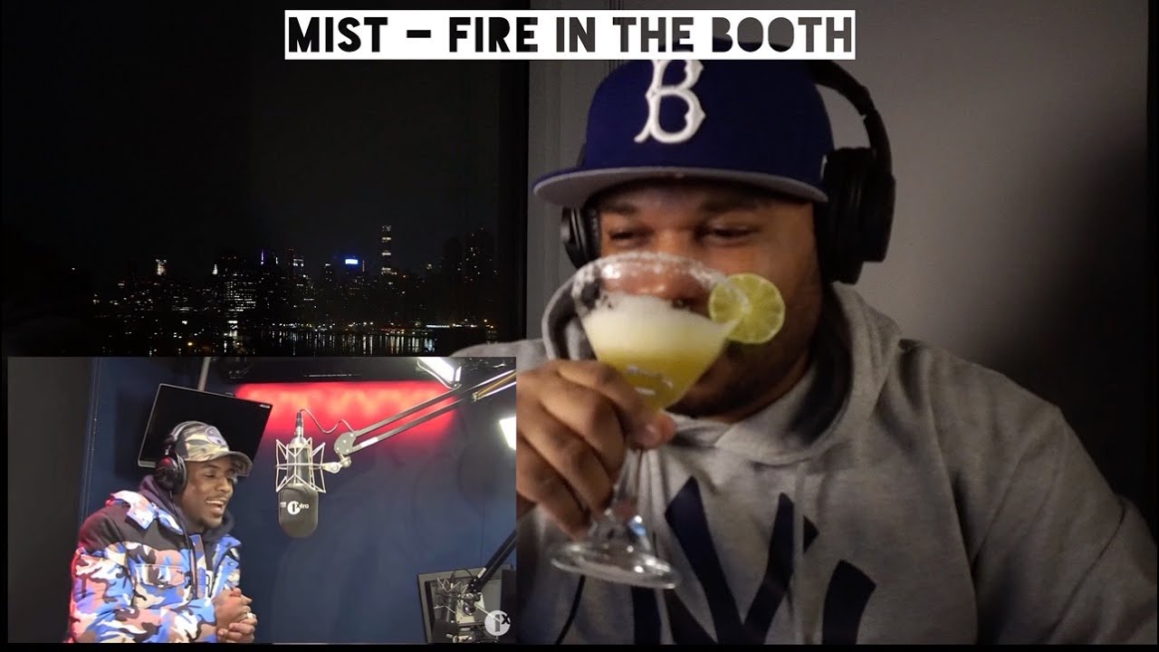 Mist - Fire In The Booth | HARLEM NEW YORKER (INTERNATIONAL FERG) REACTION