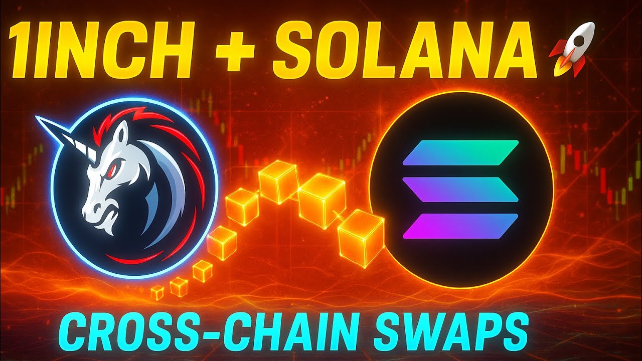 1inch + Solana 🚀 Cross-Chain Swaps Go Live | DeFi Liquidity Just Changed Forever