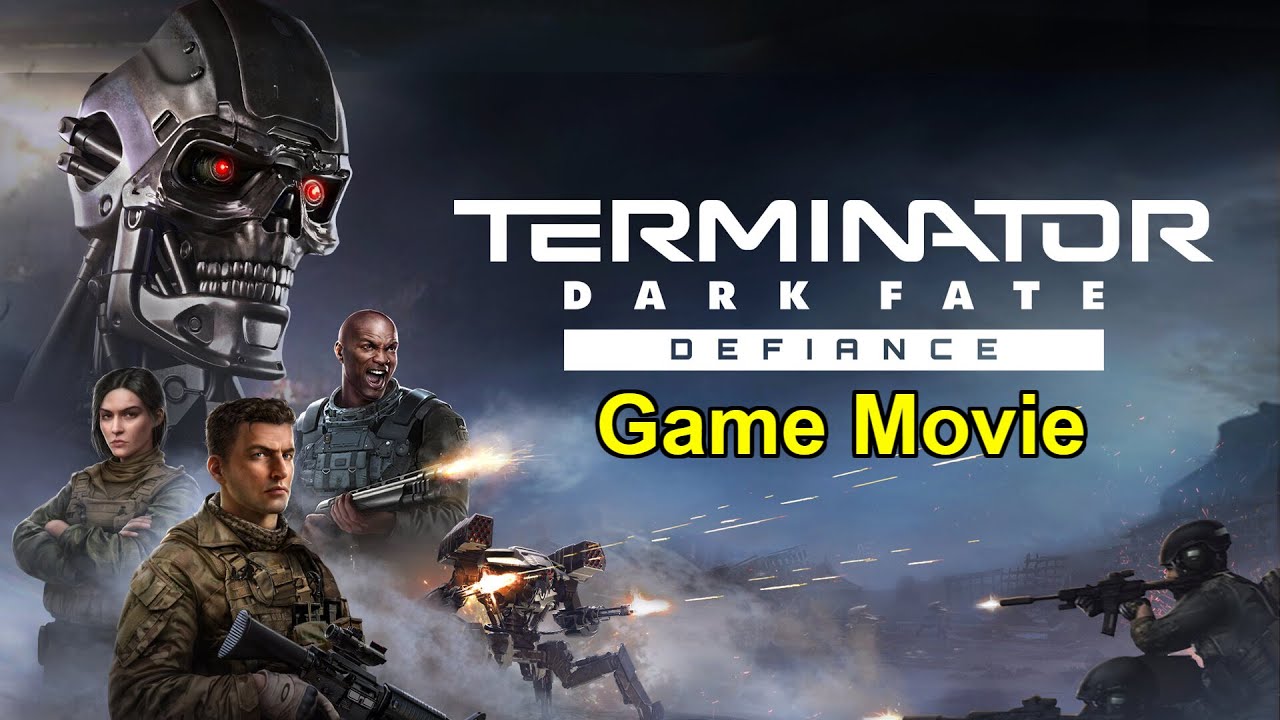 Terminator: Dark Fate - Defiance - 4K - Game Movie - Cutscenes + Dialogues