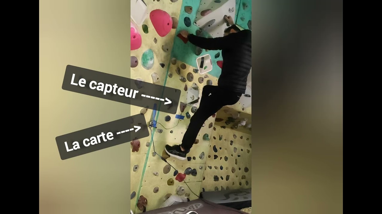 P25AB5 LULO Système d'arbitrage autonome pour compétition d'escalade type bloc