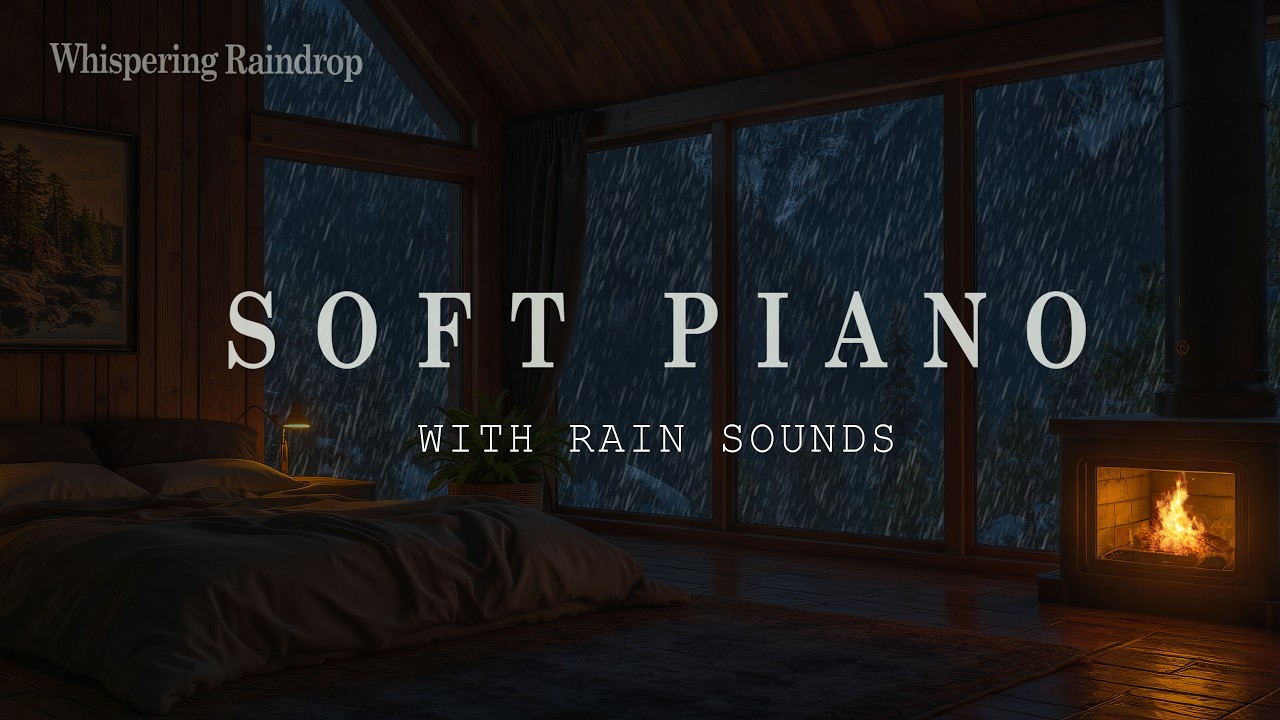 Healing Music for Stress Relief + Calm Sleep Sounds for Insomnia🌧️ Calm the Mind and Soothe the Soul