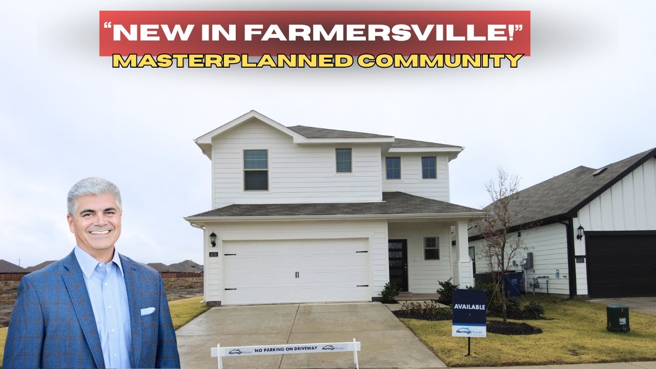 Inside Lakehaven in FARMERSVILLE TX | New Meritage Homes Tour