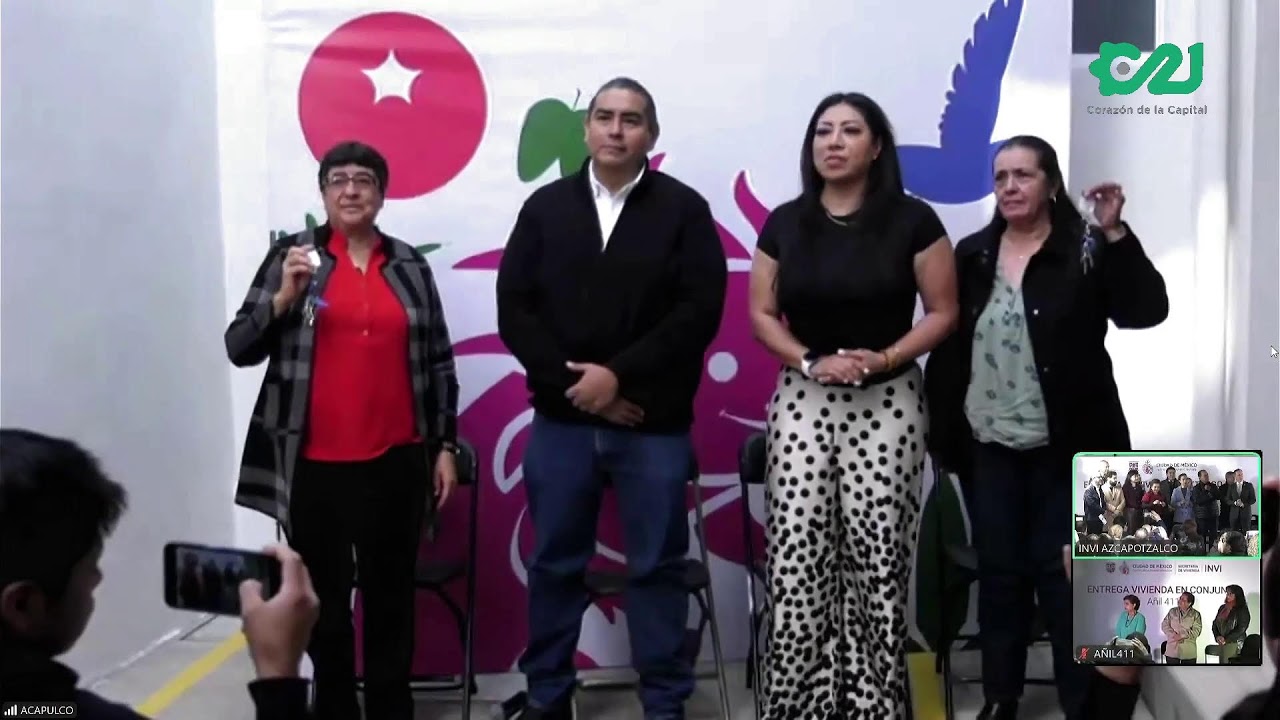 Entrega de vivienda en conjunto en Santa Apolonia, Alcaldía Azcapotzalco | Capital 21