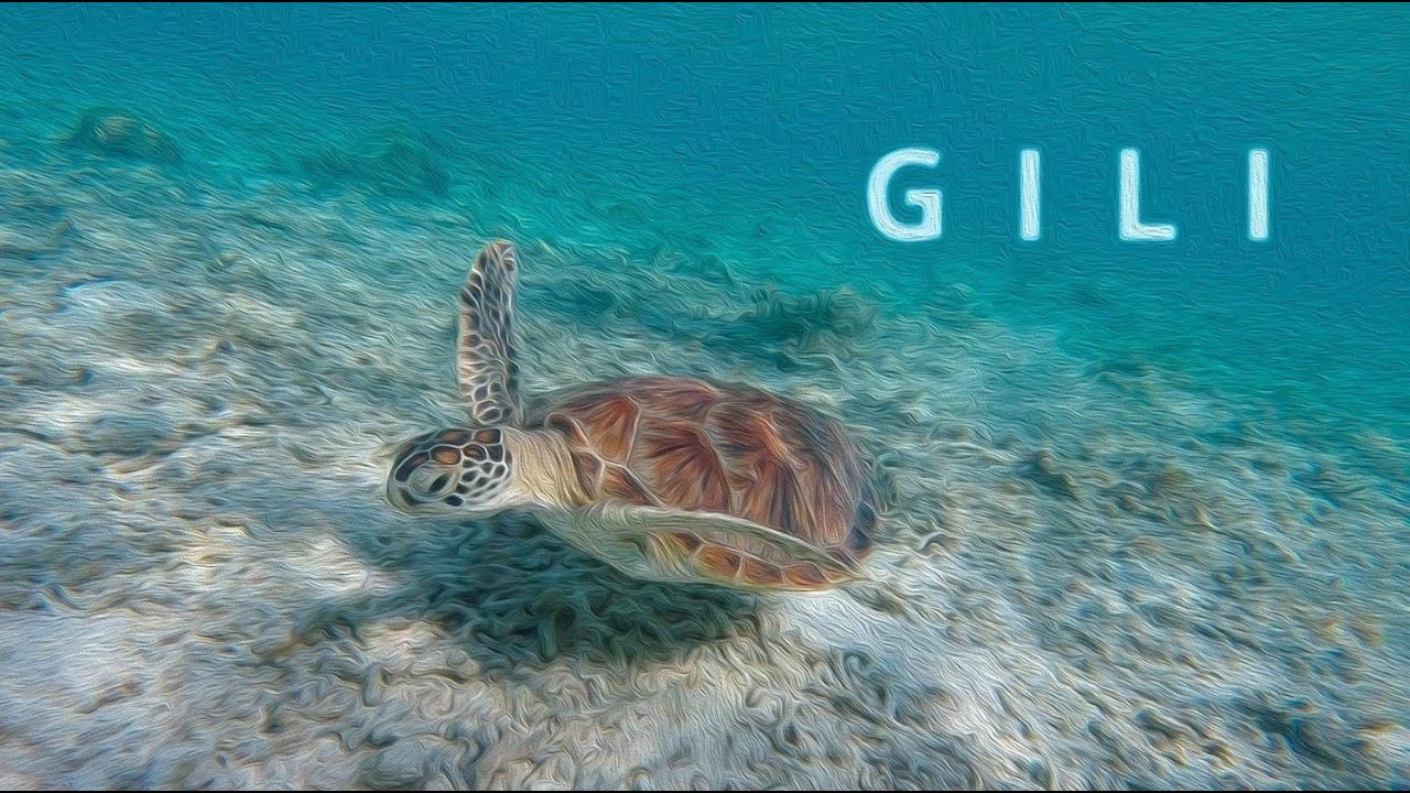 GILI Island \ В Тишине Без Байков и Машин - Это Возможно!