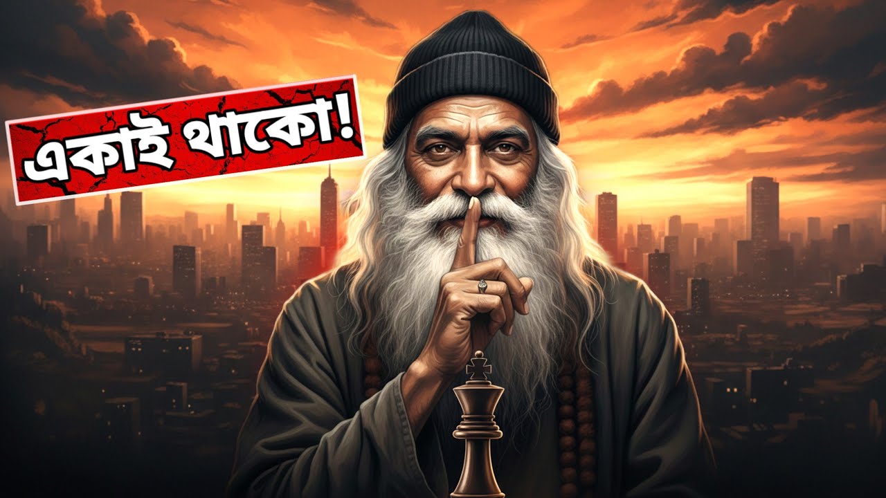 একাই থাকো, কম কথা বলো | The Power of Silence | Bengali Motivation | Osho Pravachan #osho