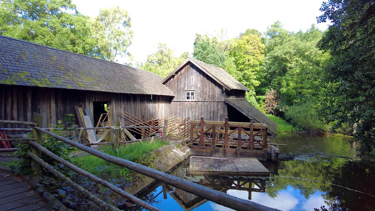Huttla water mill & saw mill in Sweden