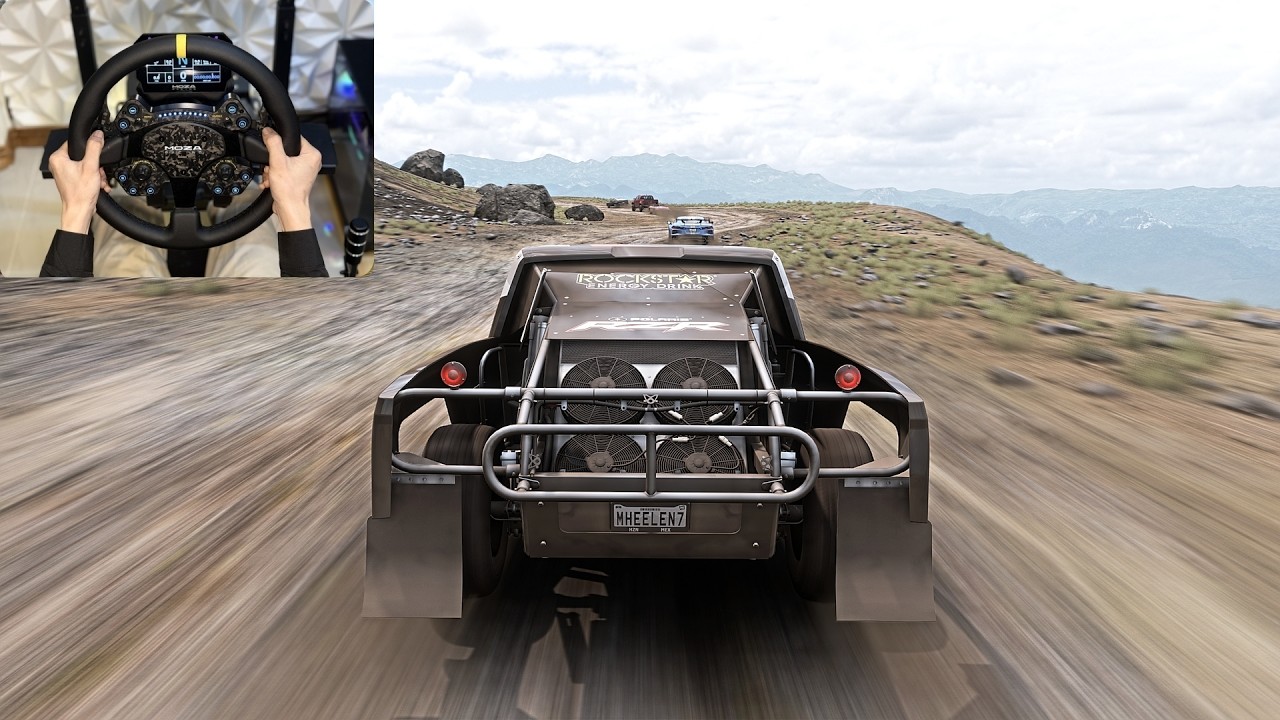 1569HP RJ Anderson 37 Polaris RZR Rockstar Energy Pro 2 Truck  Racing Rally For Forza horizon 5