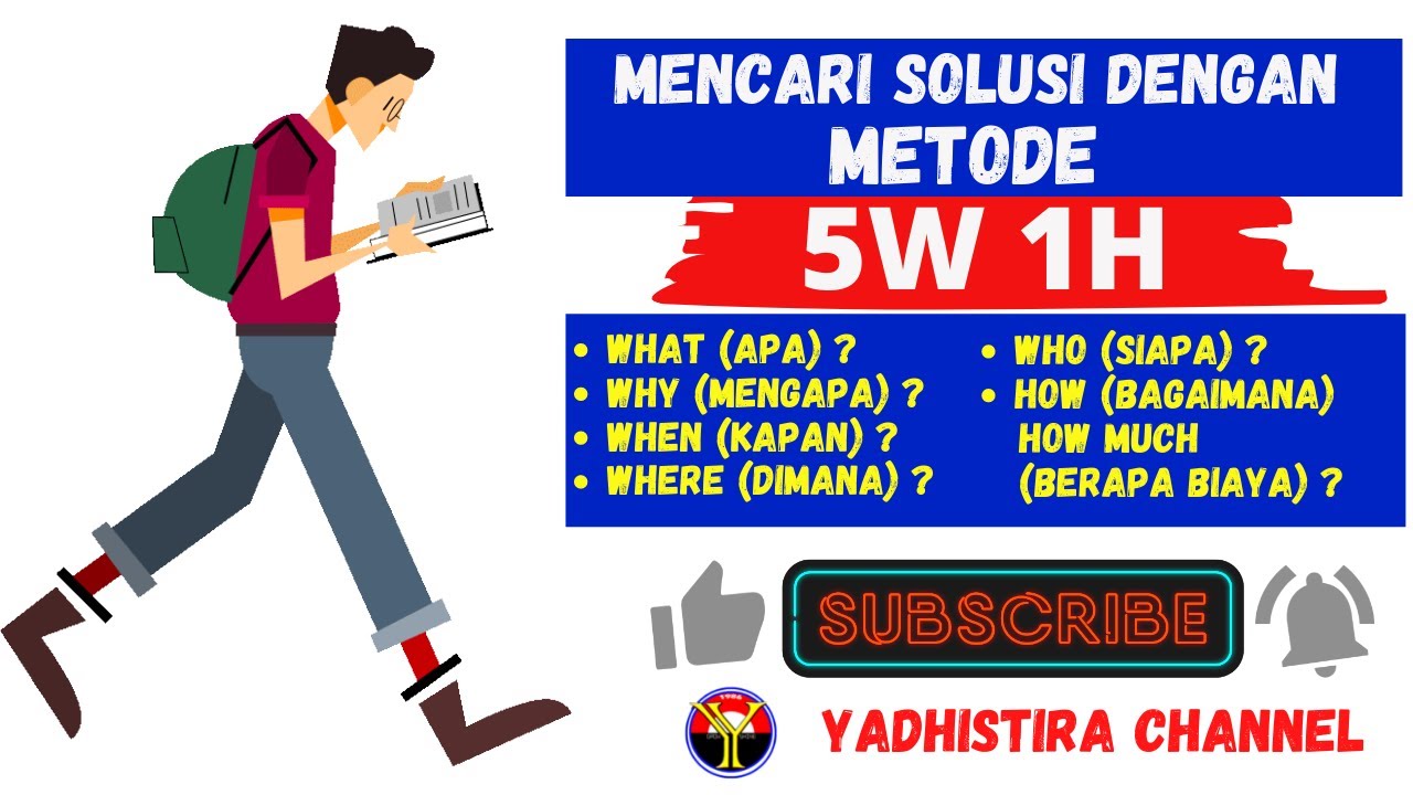 Cara menganalisa masalah dengan 5w+1h