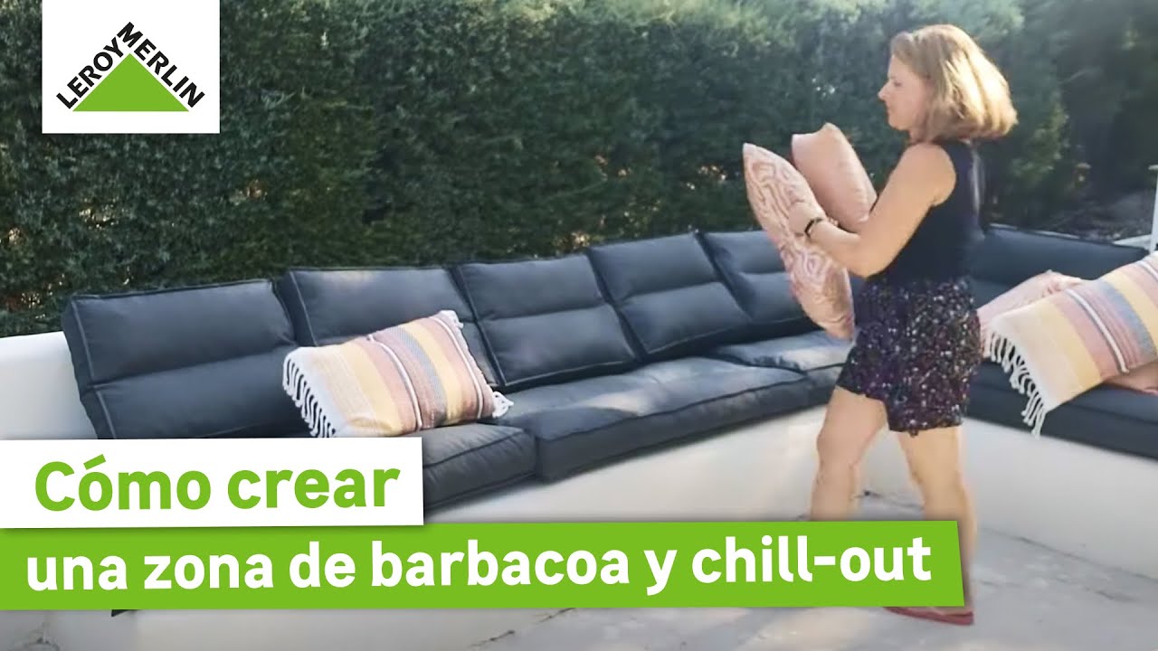 Cómo crear una zona de barbacoa y chill-out en tu jardín ¡Transformación radical! | LEROY MERLIN