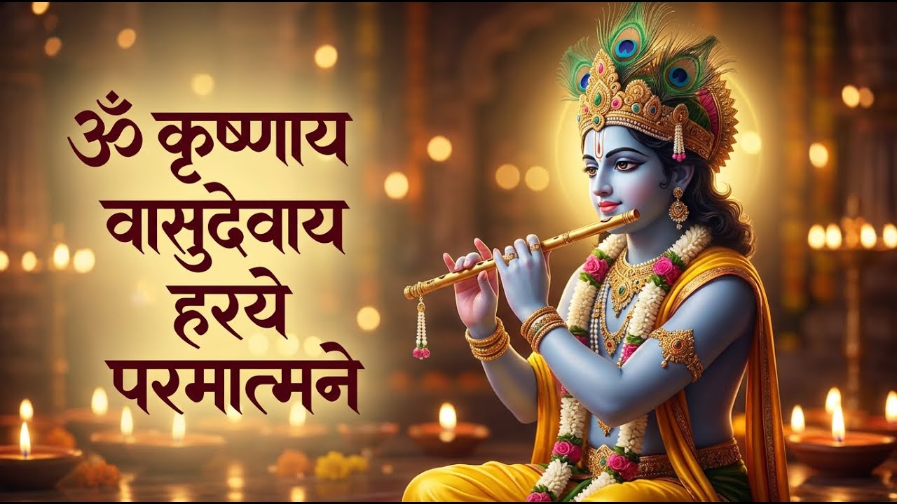 राधा कृष्ण का सबसे भावपूर्ण भजन | Krishnay Vasudevay Haraye Paramatmane |  Krishna Bhakti Bhajan |