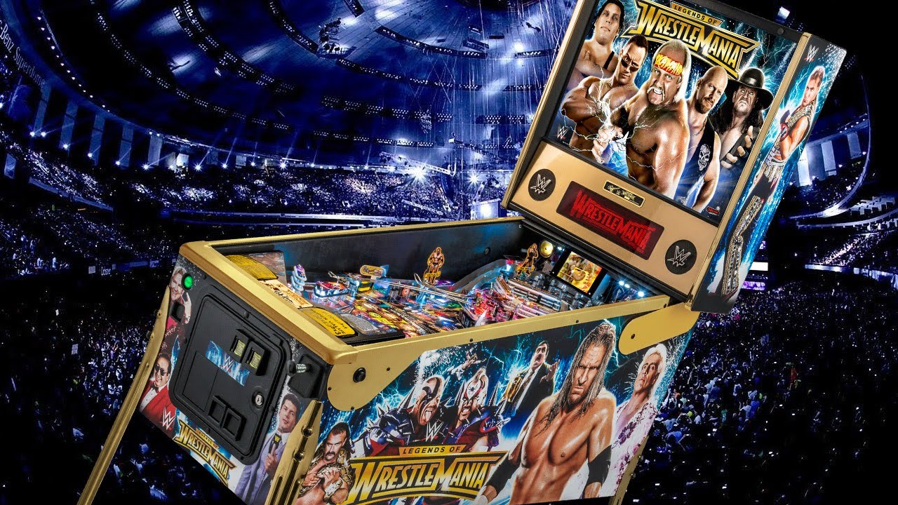 Wrestlemania Pinball Is the Ultimate Wrestling Collectible