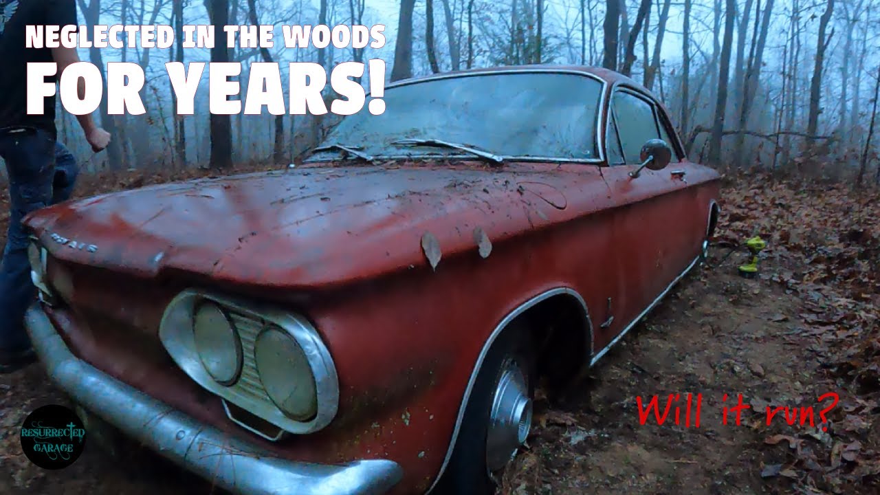 1964 Corvair Monza NEGLECTED in the Woods - Will it Run? (Just Make it Run January)