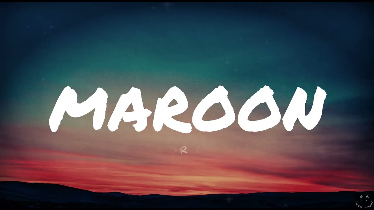 Taylor Swift - Maroon (Lyrics)